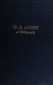 Tapa de W. H. Auden