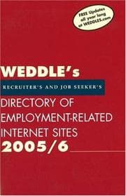 Tapa de WEDDLE's Directory of Employment-Related Internet Sites