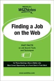 Tapa de WEDDLE's WIZNotes: Finding a Job on the Web