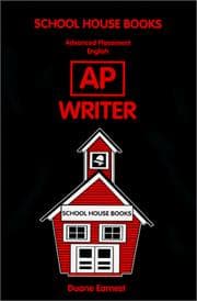 Tapa de School House Books Advanced Placement English  (AP) WRITER