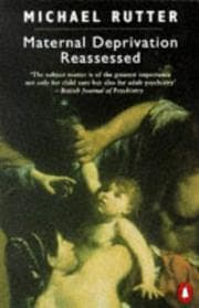 Tapa de Maternal Deprivation Reassessed