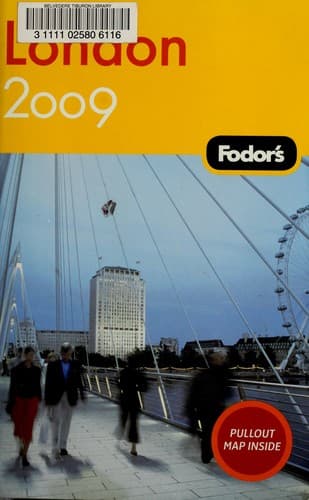 Tapa de Fodor's 2009 London