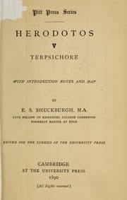 Tapa de Herodotus V, Terpsichore