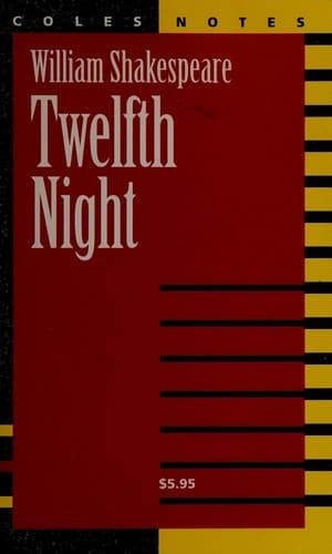 Tapa de Coles Notes William Shakespeare's Twelfth Night