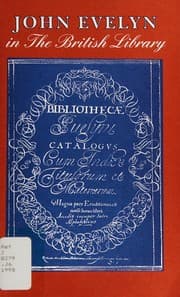 Tapa de John Evelyn in the British Library