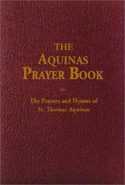 Tapa de The Aquinas prayer book