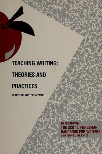 Tapa de Teaching writing
