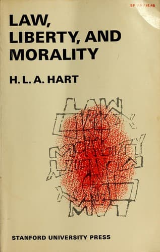 Tapa de Law, liberty, and morality