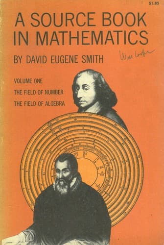 Tapa de Source Book in Mathematics