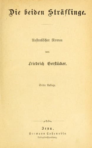 Tapa de Die beiden Sträflinge
