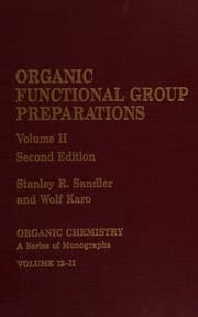 Tapa de Organic functional group preparations