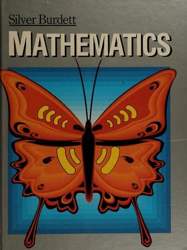 Tapa de Silver Burdett and Ginn Mathematics Grade 4