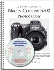 Tapa de A Short Course in Nikon Coolpix 5700 Photography