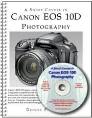 Tapa de A Short Course in Canon EOS 10D Photography Book
