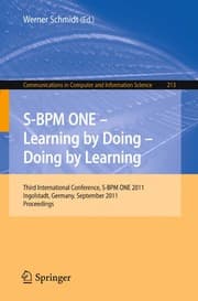Tapa de S-BPM ONE - Learning by Doing - Doing by Learning
