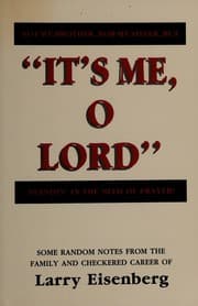 Tapa de It's Me, O Lord