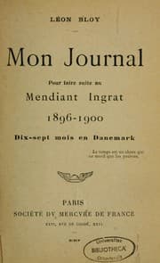 Tapa de Mon journal