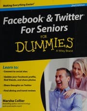 Tapa de Facebook & Twitter for seniors for dummies