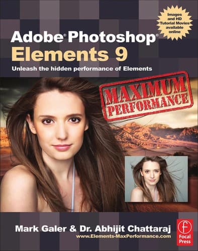 Tapa de Adobe Photoshop Elements 9: Maximum Performance