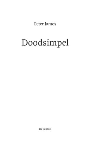 Tapa de Doodsimpel