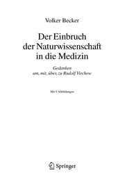 Tapa de Der Einbruch der Naturwissenschaft in die Medizin