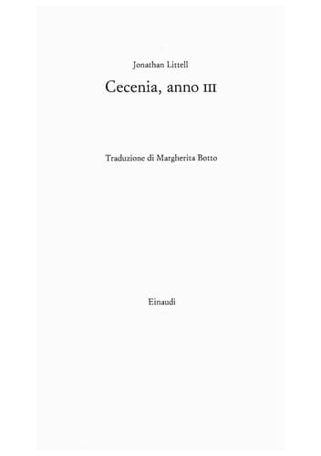 Tapa de Cecenia, anno III