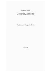 Tapa de Cecenia, anno III