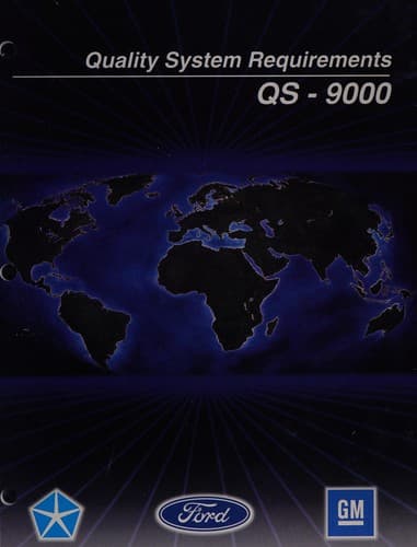Tapa de Quality system requirements, QS-9000