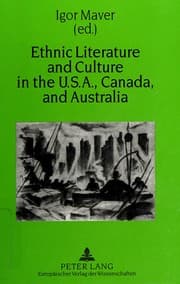 Tapa de Ethnic Literature & Culture in the U.S.A., Canada & Australia