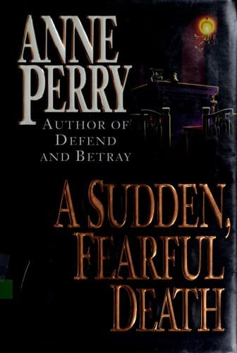 Tapa de A sudden, fearful death