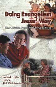 Tapa de Doing Evangelism Jesus' Way
