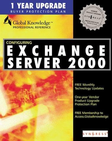 Tapa de Configuring Exchange Server 2000