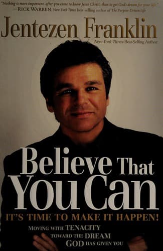 Tapa de Believe that you can