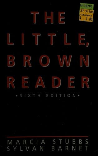 Tapa de The Little, Brown reader