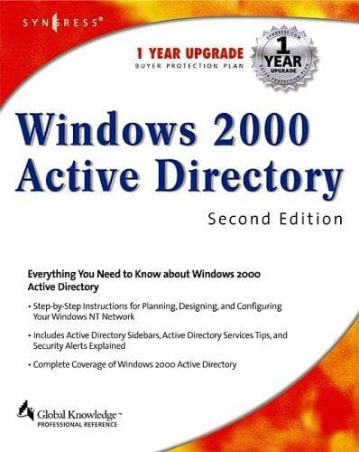 Tapa de Windows 2000 Active Directory