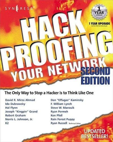 Tapa de Hack Proofing Your Network (Second Edition)