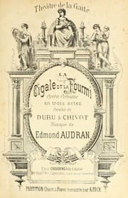 Tapa de La cigale et la fourmi