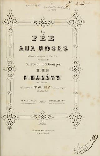 Tapa de La fee aux roses