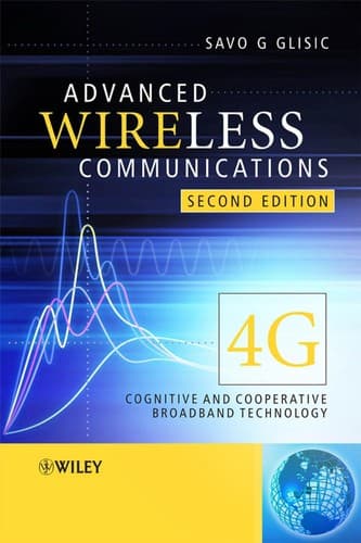 Tapa de Advanced wireless communications
