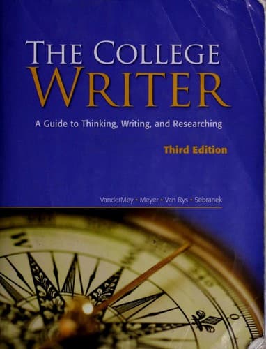 Tapa de The college writer