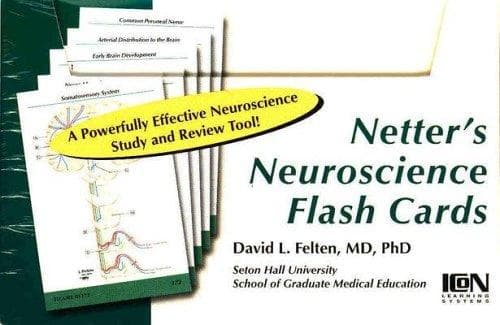 Tapa de Netter's Neuroscience Flash Cards (Netter Basic Science)
