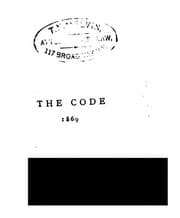Tapa de The code of procedure of the state of New York as amended by the legislature by an act passed May 12, 1869