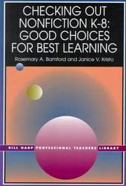 Tapa de Checking out nonfiction literature K-8