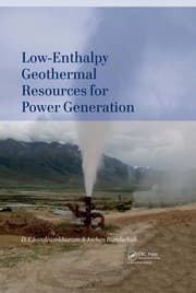 Tapa de Low-enthalpy geothermal resources for power generation