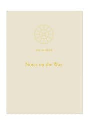 Tapa de Notes on the Way