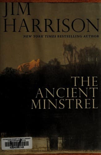 Tapa de The Ancient Minstrel: Novellas