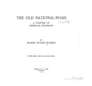 Tapa de The Old National Road: A Chapter of American Expansion