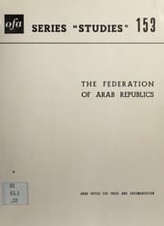 Tapa de The federation of Arab Republics