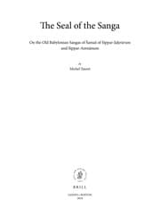 Tapa de The seal of the sanga