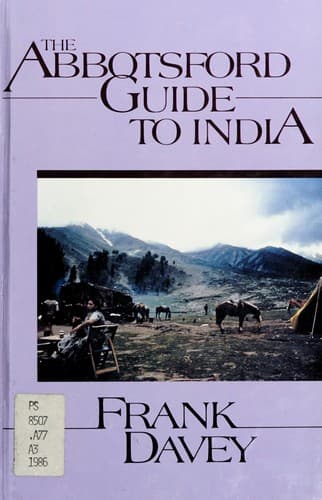 Tapa de The Abbotsford guide to India